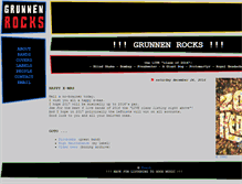 Tablet Screenshot of grunnenrocks.nl